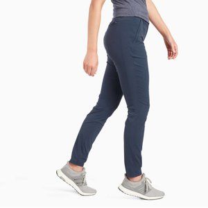 NWT Kuhl Women's Hiking Casual Pants Innovair Skinny Sz 14, 32 inseam, Blue
